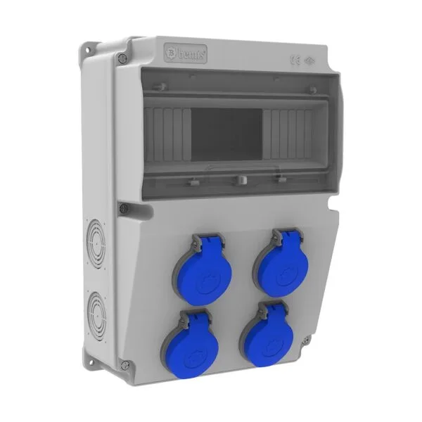 Bemis 1/16A. 220V. 4 Ad. P.p. Ön IP44 BH2-2402-0000