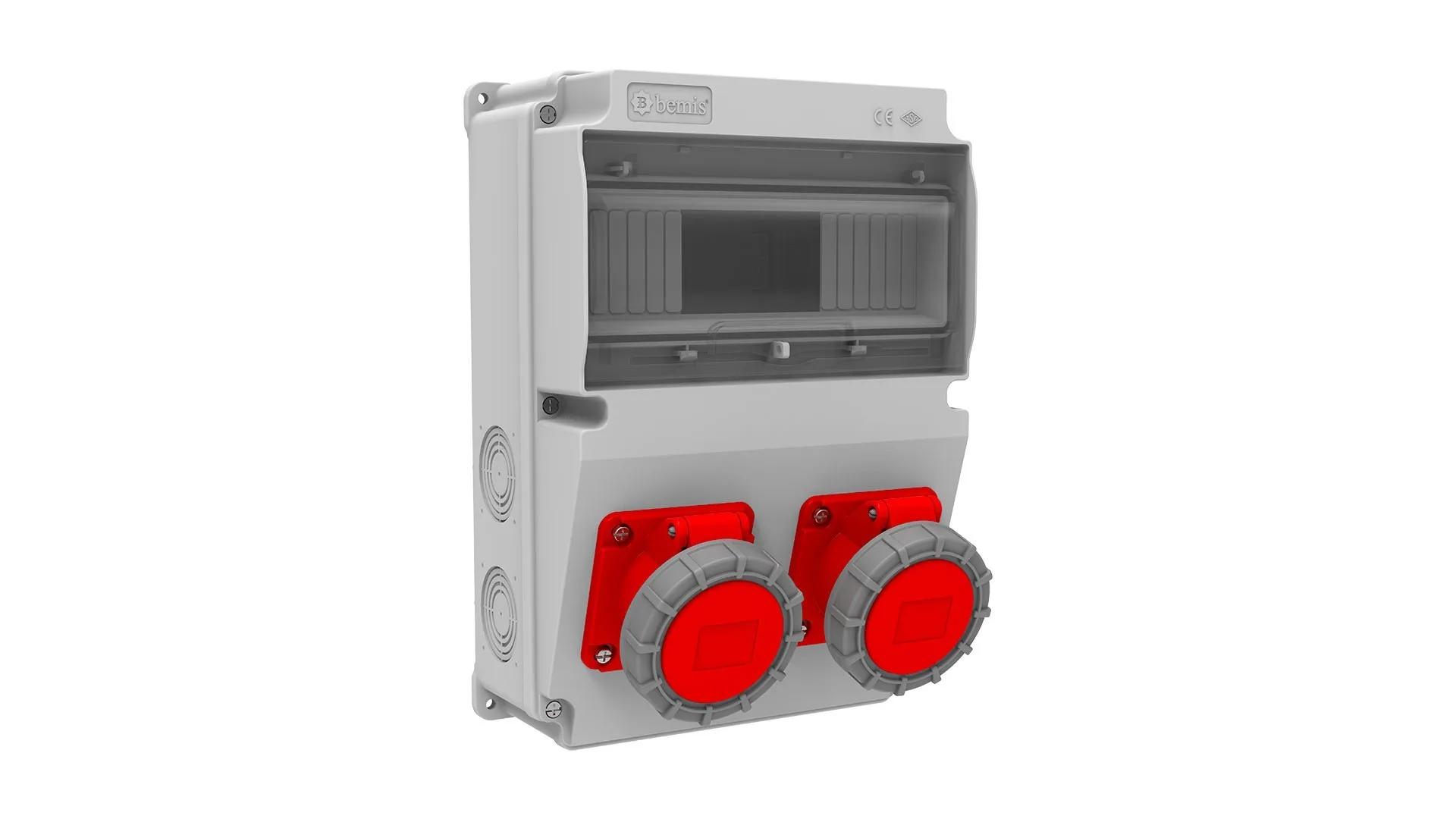 Bemis BH2-6208-0000 Bemis 4/16A. 380V. 2 Ad. Ön IP66 BH2-6208-0000