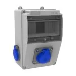 Bemis 1/16A. 220V. 1 Ad. M.p. Ön - 1/16A. 220V. 2 Ad. Yan IP44 BH5-2103-2020