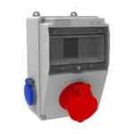 Bemis Ön 1 Ad. 5/16A. 380V. Yan 2 Ad. 1/16A. 220V. IP44 BH5-2118-2020