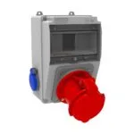 Bemis 4/63A. 380V. 1 Ad. Ön - 1/16A. 220V. 2 Ad. Yan IP44 BH5-2144-2020