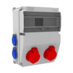 Bemis 3/25A. 380V. 2 Ad. Ön - 1/16A. 220V. 4 Ad. Yan IP44 BH6-2205-4020