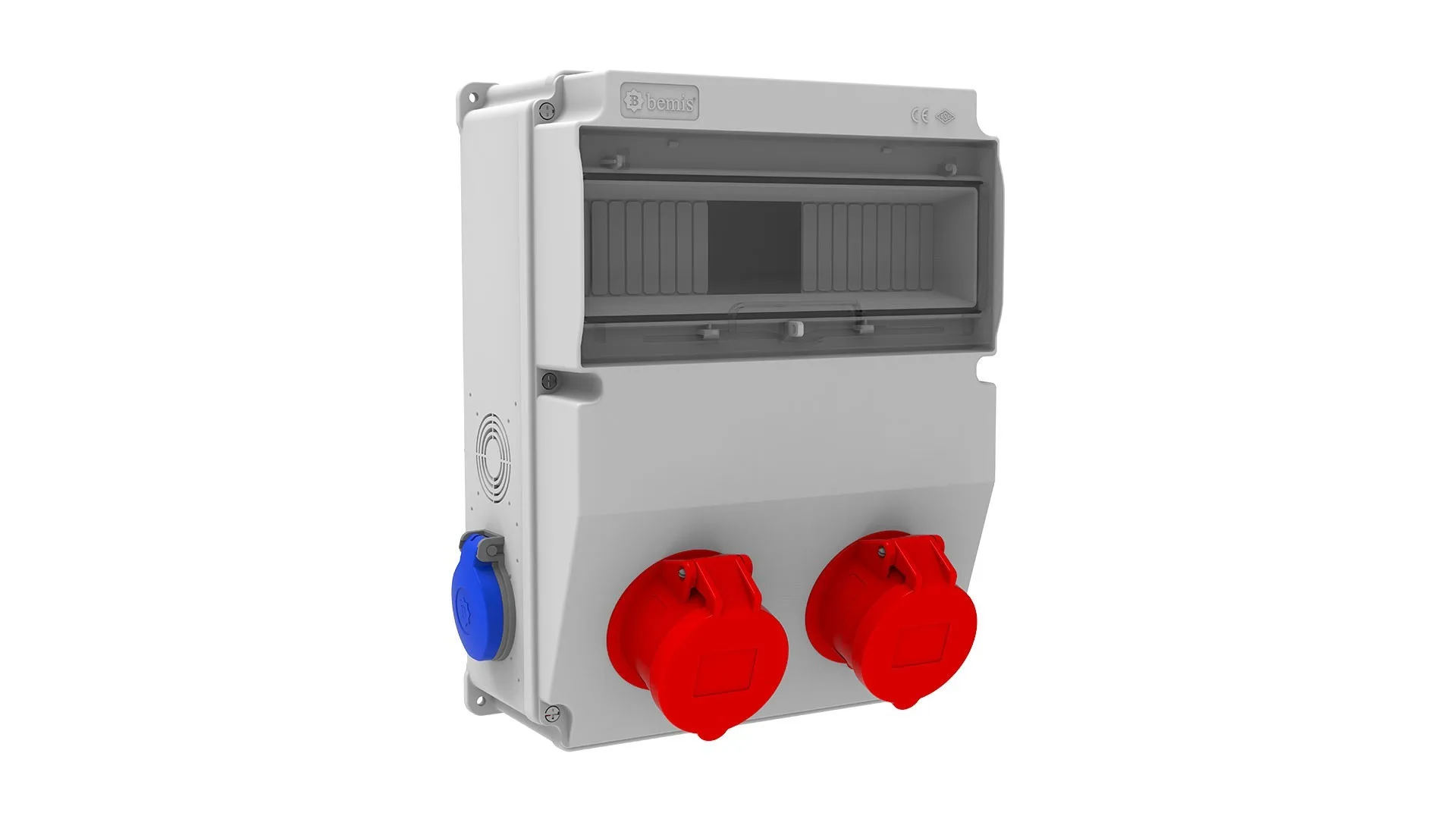 Bemis BH6-2218-2020 Bemis Ön 2 Ad. 5/16A. 380V. Yan 2AD. 1/16A. 220V. IP44 BH6-2218-2020