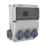 Bemis 1/16A. 220V. 3 Ad. Ön - 1/16A. 220V. 2 Ad. Yan IP66 BH6-6302-2020