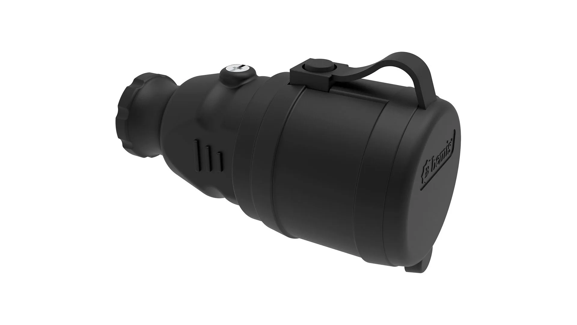 Bemis Uzatma Priz 220V 16A Siyah Kauçuk