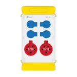 Bemis 5/16A 380V IP44 2 Adet 1/16A 220V IP44 4 Adet Prizli Destek Ayaklı Powerbox IP44