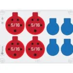 Bemis 5/16A 380V IP44 4 Adet 1/16A 220V IP44 4 Adet Prizli Kulpsuz Powerbox IP44