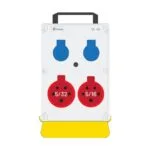 Bemis 5/32A 380V IP44 1 Adet 5/16A 380V IP44 1 Adet 1/16A 220V IP44 2 Adet Prizli Termal Sigortalı Kulplu Destek Ayaklı