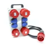 Bemis 5/32A 2 Adet 5/16A 2 Adet 1/16A 4 Adet İ Kulplu 5/32A Fişli Powerbox IP44