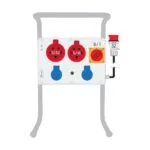 Bemis 5/32A 380V IP44 1 Adet 5/16A 380V IP44 1 Adet 1/16A 220V IP44 2 Adet Prizli Termal Sigortalı Şalterli Boru Ayaklı