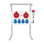 Bemis 5/32A 380V IP44 1 Adet 5/16A 380V IP44 1 Adet 1/16A 220V IP44 4 Adet Prizli Termal Sigortalı Boru Ayaklı 5/32A