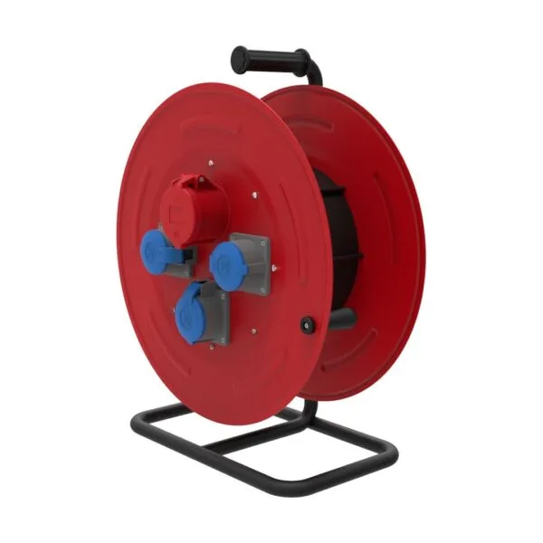 Bemis 1/16A. 220V. 3 Ad. 5/32A. 380V. 1 Ad. Prizli Metal Makara 5X2,5MM Ttr 50M. Kapasiteli IP44