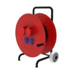 Bemis 1/16A. 220V. 2 Ad. 5/16A. 380V. 2 Ad. Prizli Metal Makara 5x2,5mm TTR 100m. Kapasiteli Arabalı IP44