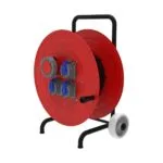 Bemis 1/16A. 220V. 3 Ad. 5/32A. 380V. 1 Ad. IP67 Prizli Metal Makara 5x2,5mm TTR 100m. Kapasiteli Arabalı IP67