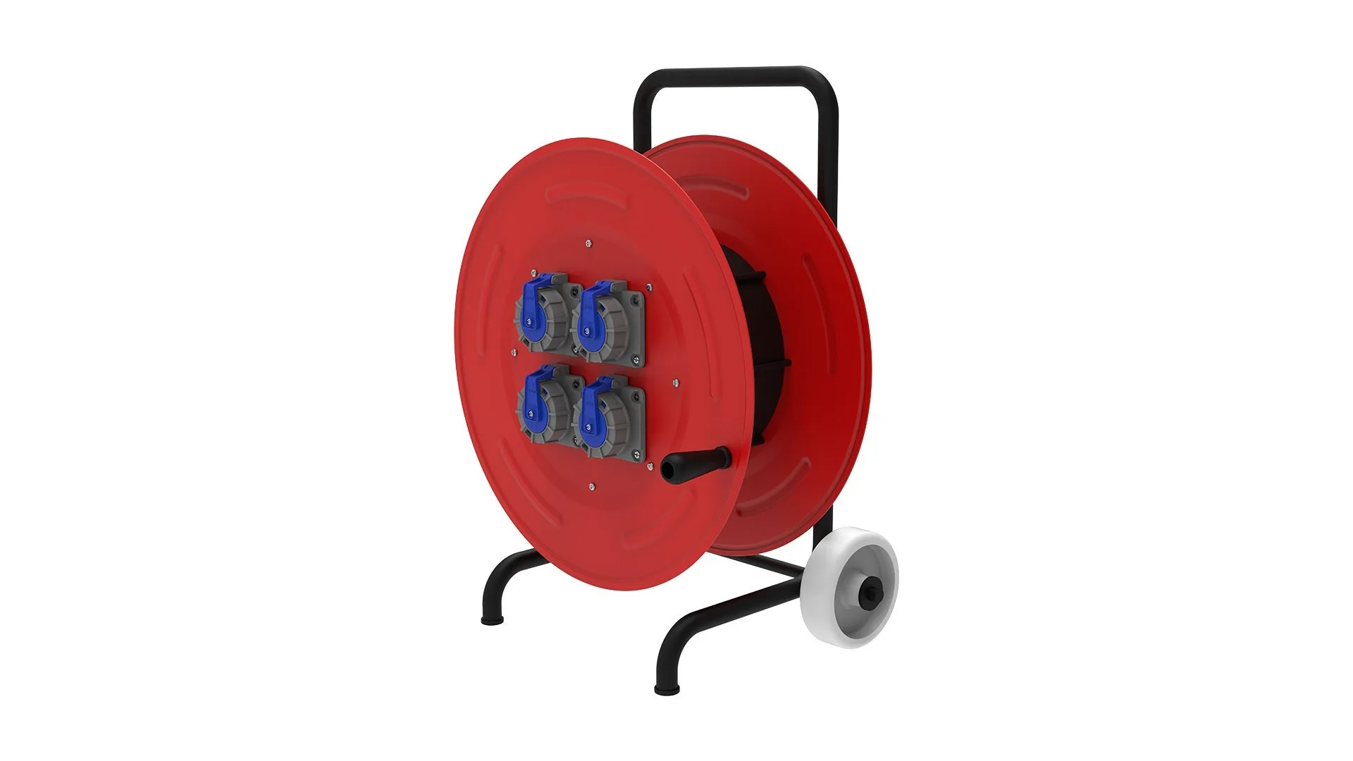 Bemis BM6-7431-0000 Bemis 1/16A. 220V. 4 Ad. IP67 Prizli Metal Makara 5x2,5mm TTR 100m. Kapasiteli Arabalı IP67