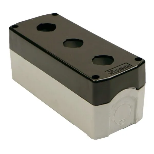 Bemis 3’Lü Buton Kutusu (siyah) IP67