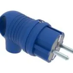 Bemis Kulplu Eğik Fiş (mavi) IP44