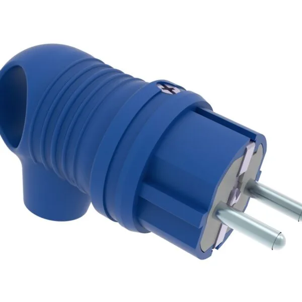 Bemis Kulplu Eğik Fiş (mavi) IP44