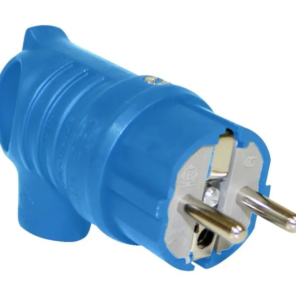 Bemis Ups Kulplu Eğik Fiş (mavi) IP44