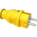 Bemis Düz Fiş (Sarı) IP44