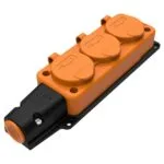 Bemis Üçlü Grup Priz (turuncu) IP54