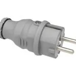 Bemis Düz Fiş (gri) IP44 BV5-1402-2011