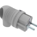 Bemis Kulplu Eğik Fiş (gri) IP44