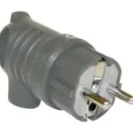 Bemis Ups Kulplu Eğik Fiş (gri) IP44