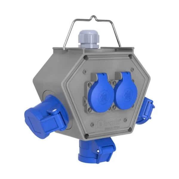 Bemis Cee Norm IP44 3/16A 3AD. 1/16A 2AD Box IP44