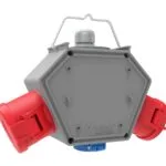 Bemis Cee Norm 5/16A. 2 Ad. + 1/16A. 1 Ad. Box IP44