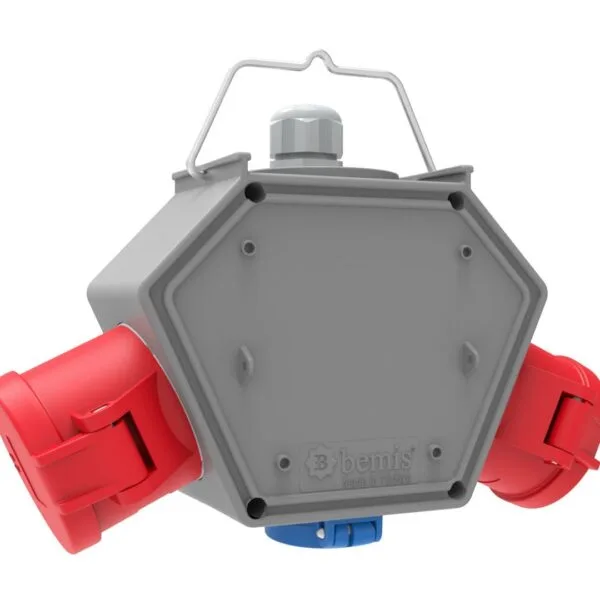 Bemis Cee Norm 5/16A. 2 Ad. + 1/16A. 1 Ad. Box IP44