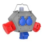 Bemis Cee Norm 5/16A. 2 Ad. + 3/16A. 1 Ad. + 1/16A. 2 Ad. Box IP44