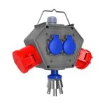 Bemis CEE Norm 4/32A. 2 Ad. + 1/16A. 2 Ad. + 3 Hava Çıkışlı Box IP44