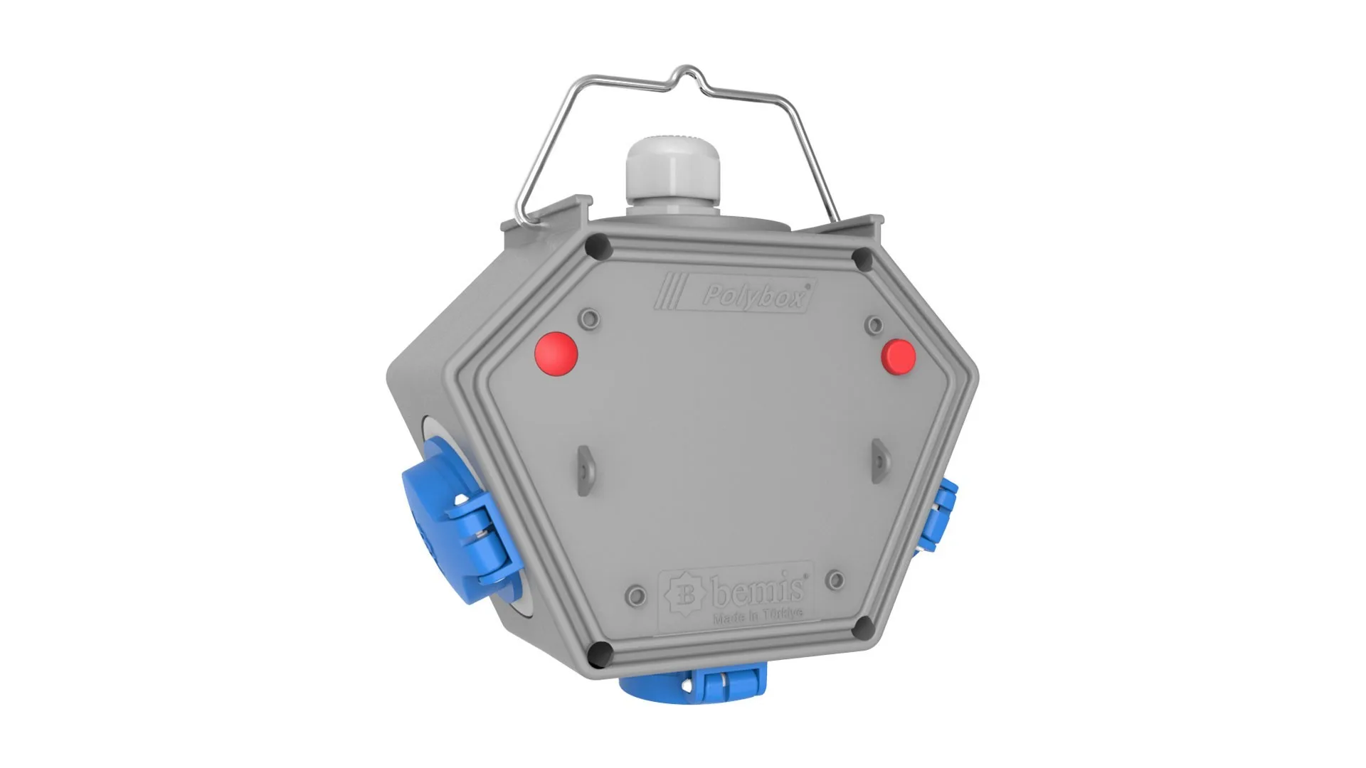 Bemis BX1-0TTT-0000 Bemis CEE Norm 1/16A. 3 Ad. Termal Sigortalı Box IP44