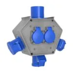 Bemis Cee Norm 3/16A. 3 Ad. + 1/16A. 2 Ad. + 3/32A. Fişli Box IP44