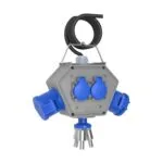 Bemis CEE Norm 3/32A. 2 Ad. + 1/16A. 2 Ad. + 1,5m Kab. 3 Hava Çıkışlı Box IP44