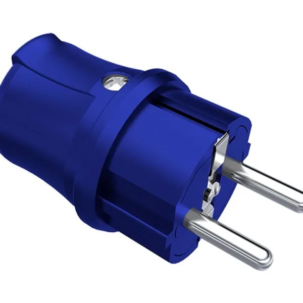 Bemis Düz Fiş (mavi) IP44 BY2-1402-2011