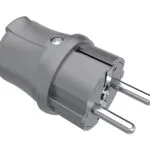 Bemis Düz Fiş (gri) IP44 BY5-1402-2011