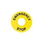 Gwest FD/60 ( FD/60 ) 60MM Acil Stop Etiketi