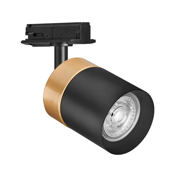 Osram Tracklight Spot Cylinder Gd Bk Gu10