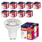 Osram Led Value Par16 45w Gu10 3000k Sicak Beyaz Ampul 10 Adet