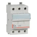 Legrand 005838 Kartuş sigorta yuvası 3P (10X38 kartuşlar için)