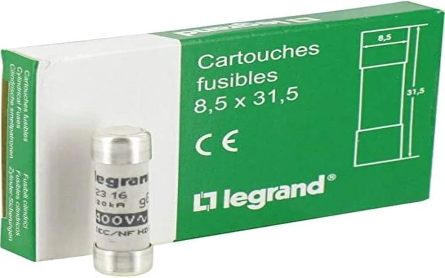 Legrand 013304 Kartuş Sigorta Gg Tip 10X38 4A Göstergesiz