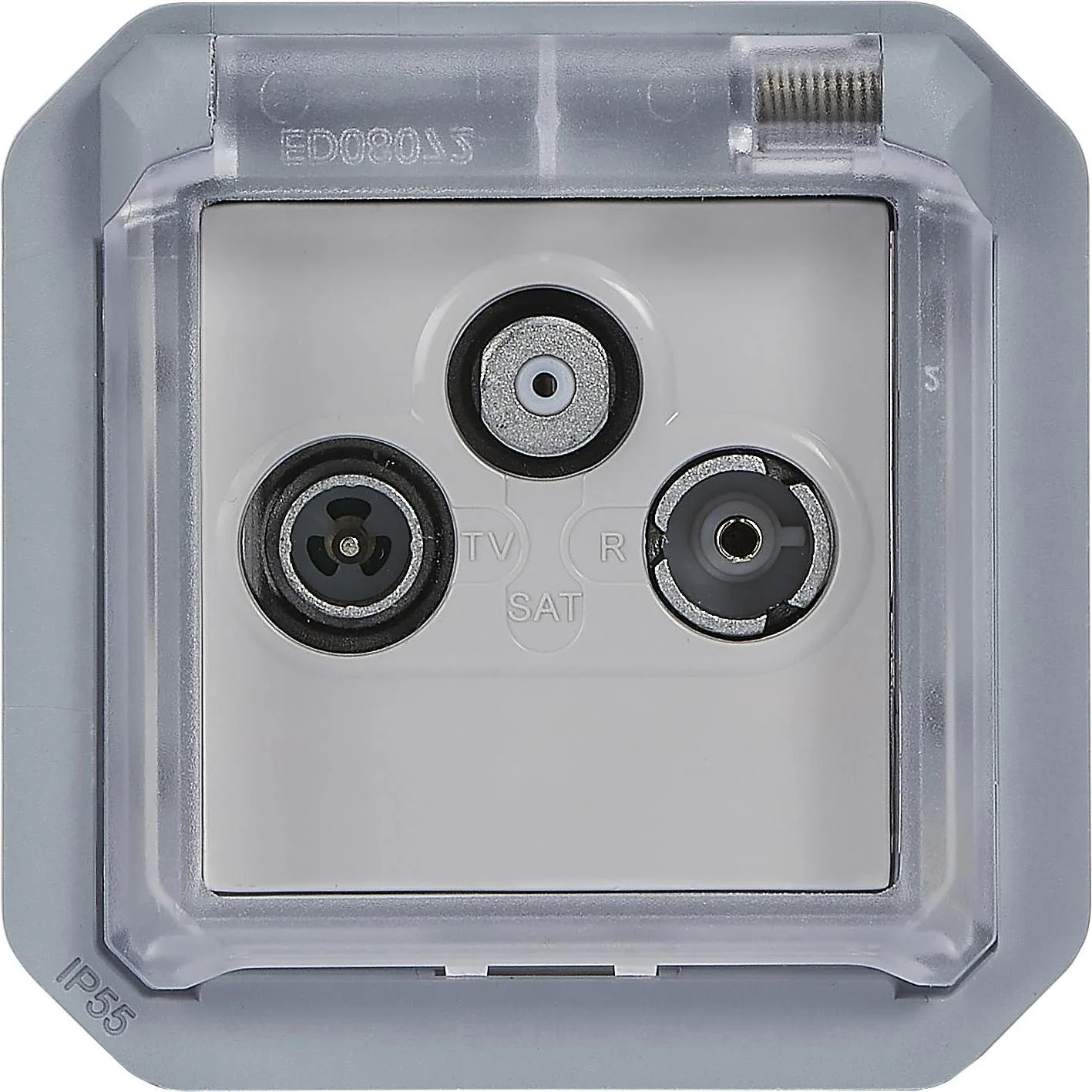 Legrand 069558L TV-R-SAT , Gri
