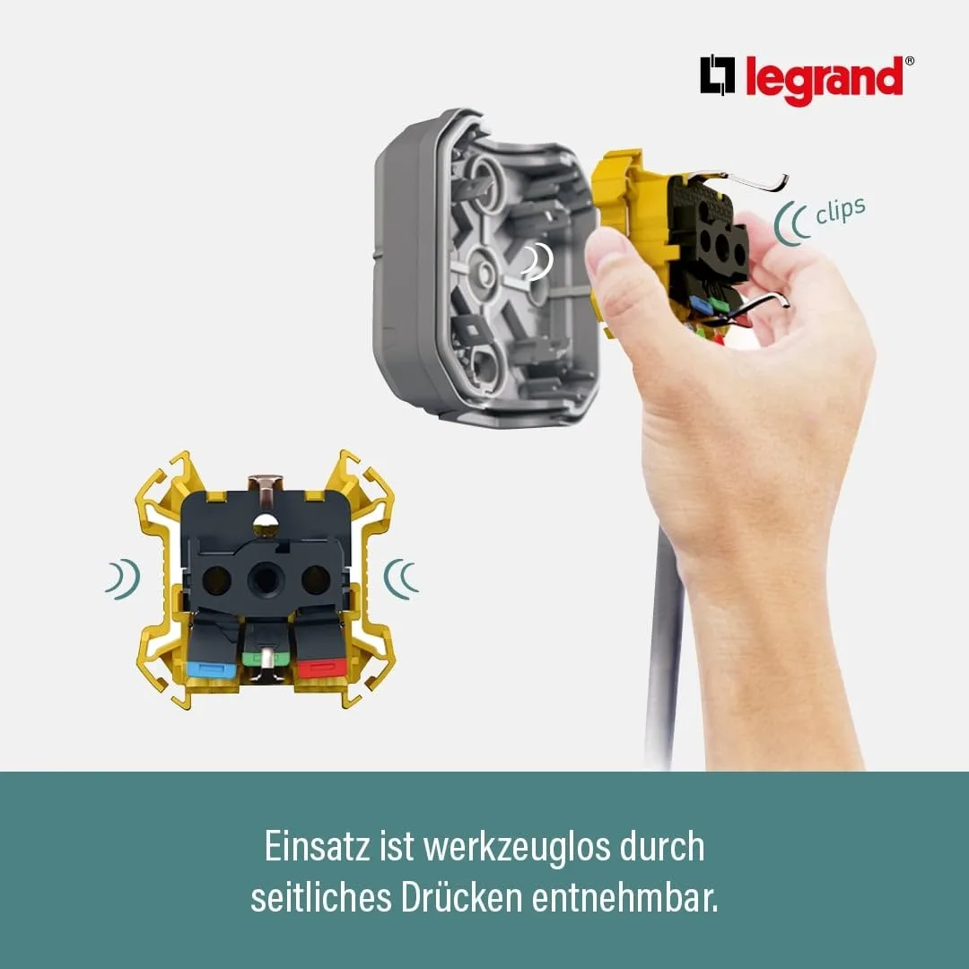 Legrand 069761L Anahtar , Antrasit