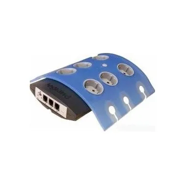 Legrand 069866L 2'li, 2 girişli kablo rakorları için sıva üstü montaj kutusu (ISO20) , Beyaz