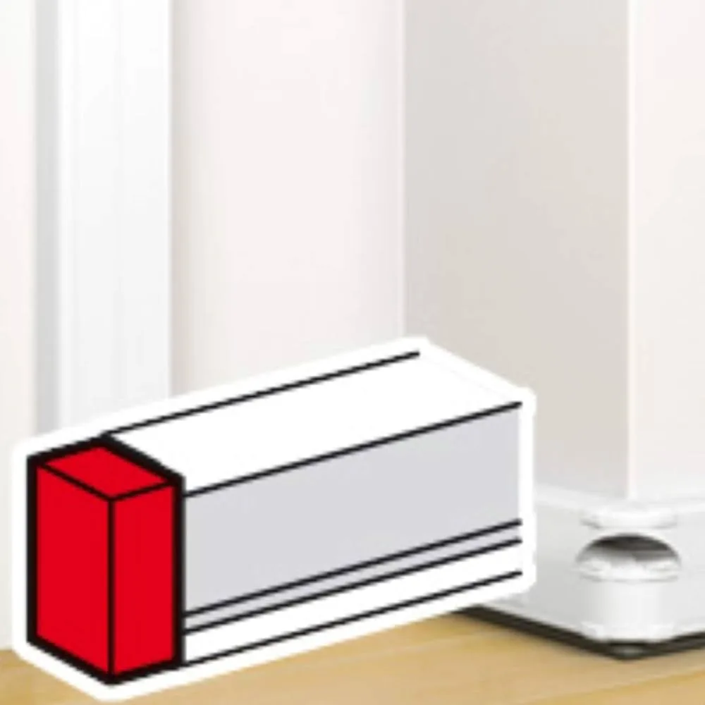 Legrand 075614 50x145mm kaidesiz montaj gulot için Sonlandırma Kapağı