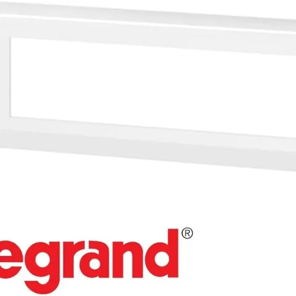 Legrand 078818L Çerçeve, 8M Yatay, Beyaz