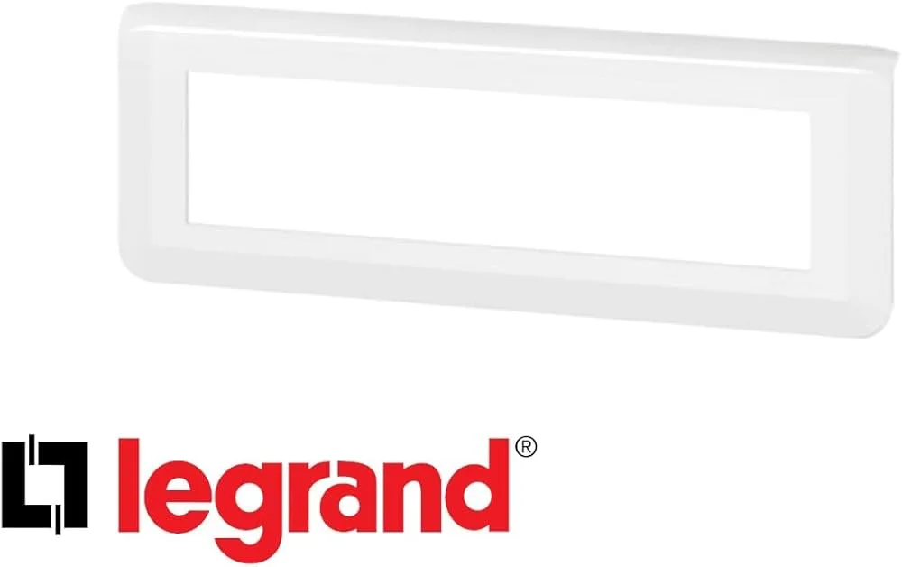 Legrand 078818L Çerçeve, 8M Yatay, Beyaz
