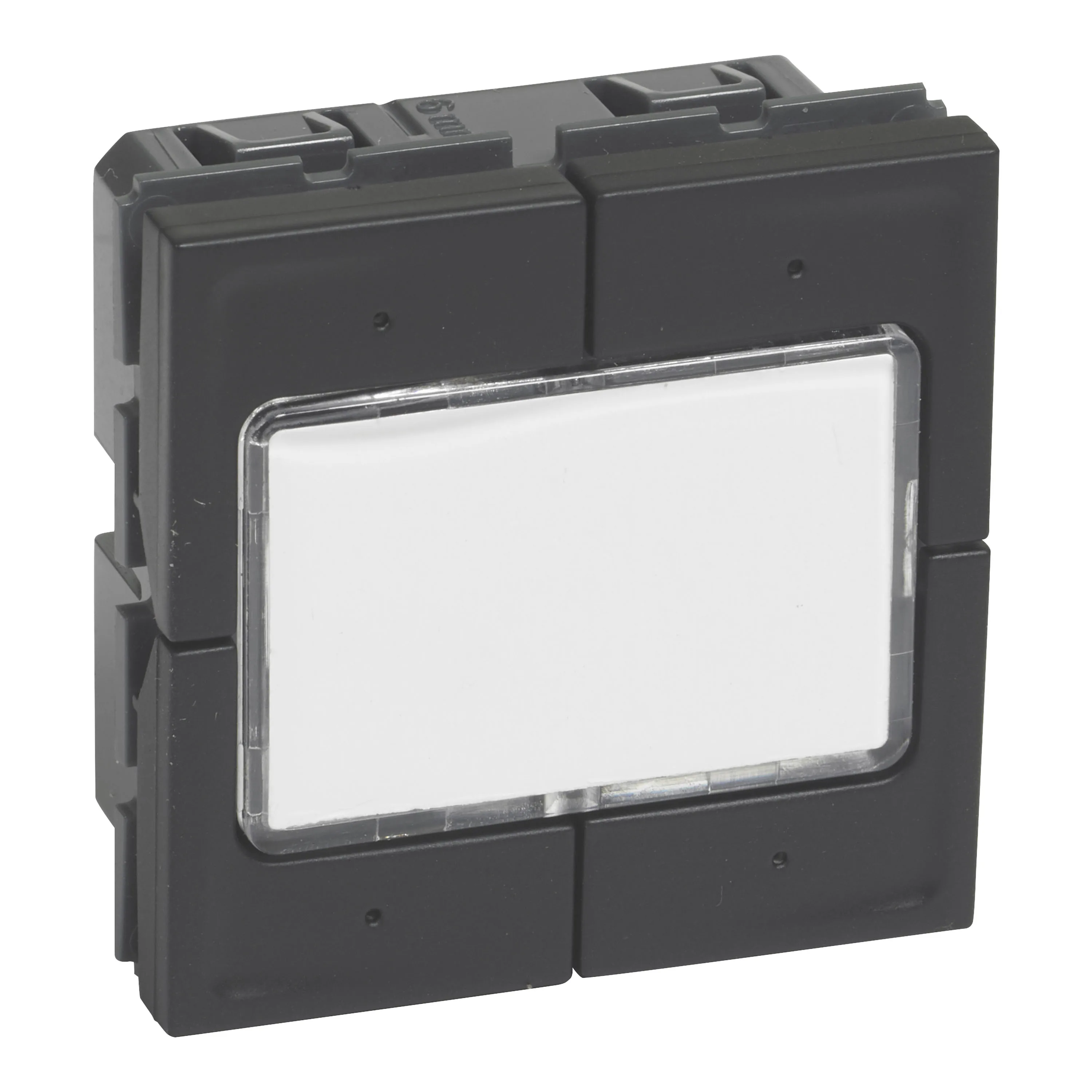 Legrand 079146L Liht , 4 butonlu, Işıklı, Otomatik, 2M, Siyah